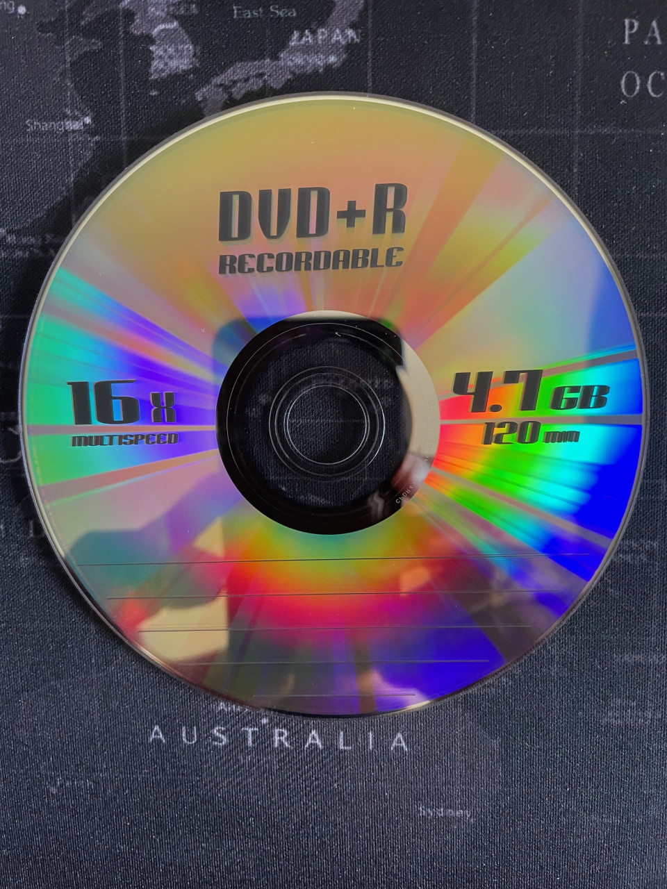 Lege dvd's en lege cds
