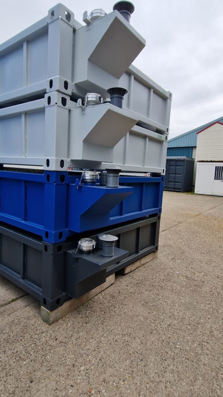 10ft en 20fts septictank / afvalwatertank / fecaliëntank