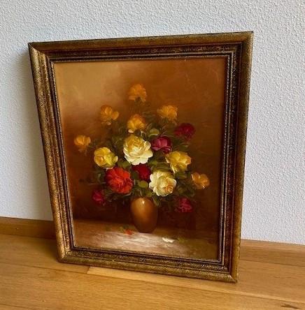 Mooi olieverfschilderij in mooie lijst