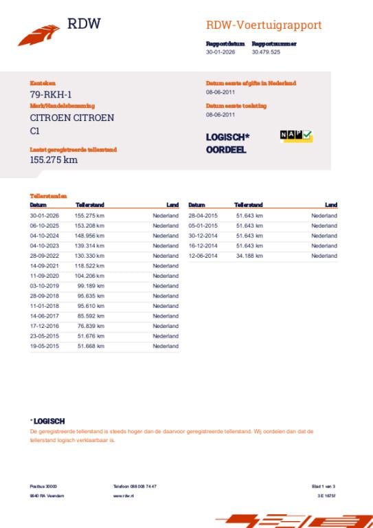 Citroen C1 1.0-12v séduction+