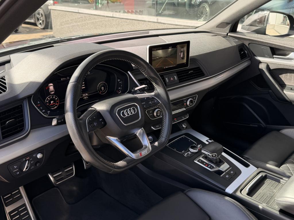 Audi Q5 2.0 tfsi quattro s-line | luchtvering | b&o | pano | leder | 360 | 