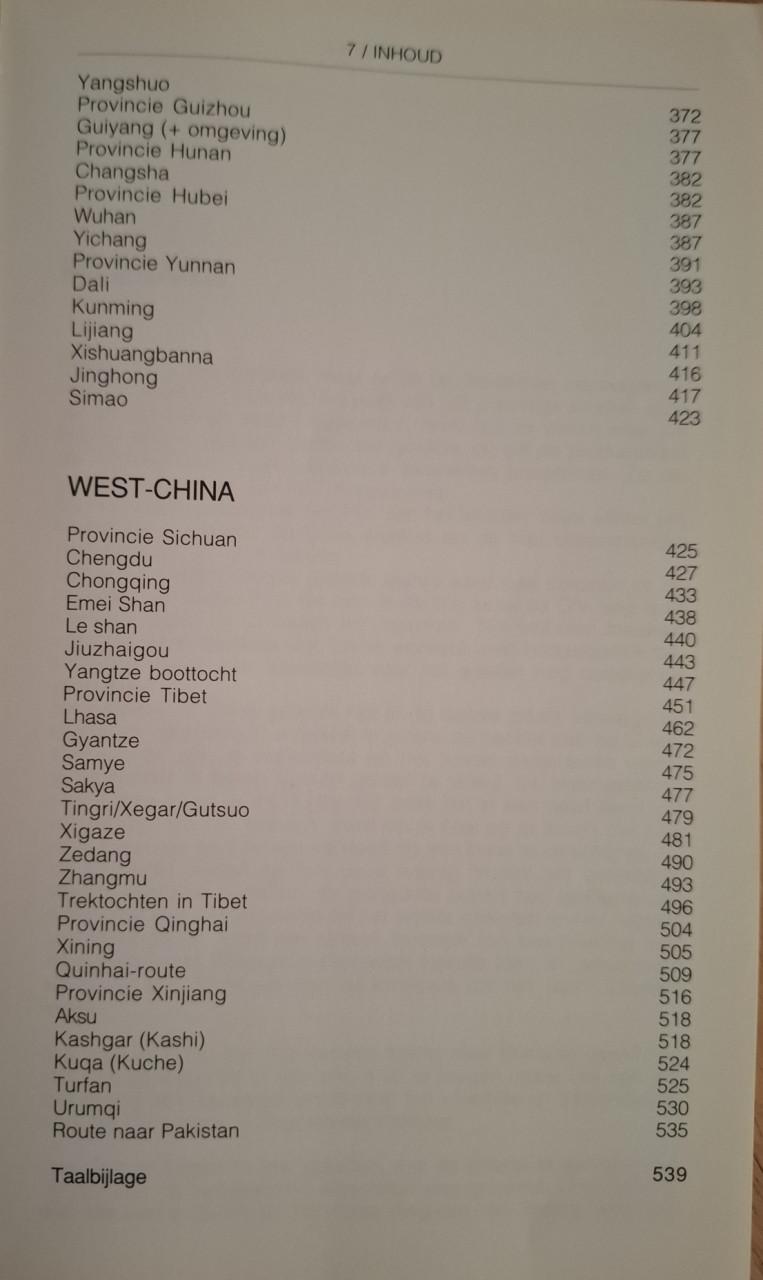 Reis - Handboek China, door Florence Eijck en Jos van der Wiel