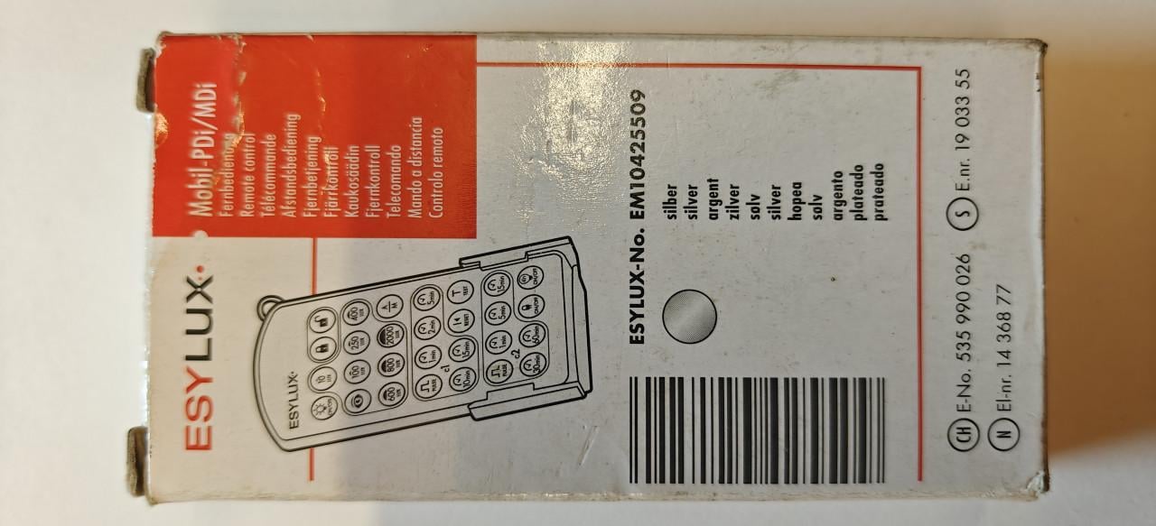 Te Koop ESYLUX EM10425509 Afstandsbediening voor bewegingsmelder