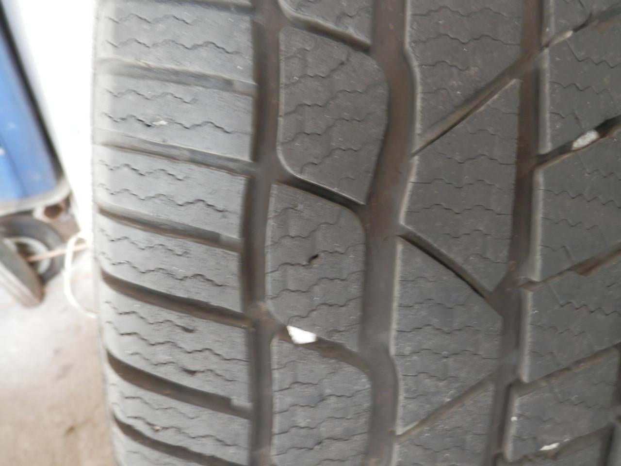Autovelgen met winterbanden