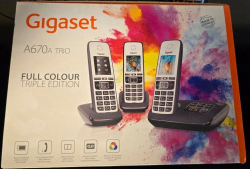 Gigaset A670a Trio dect telefoon
