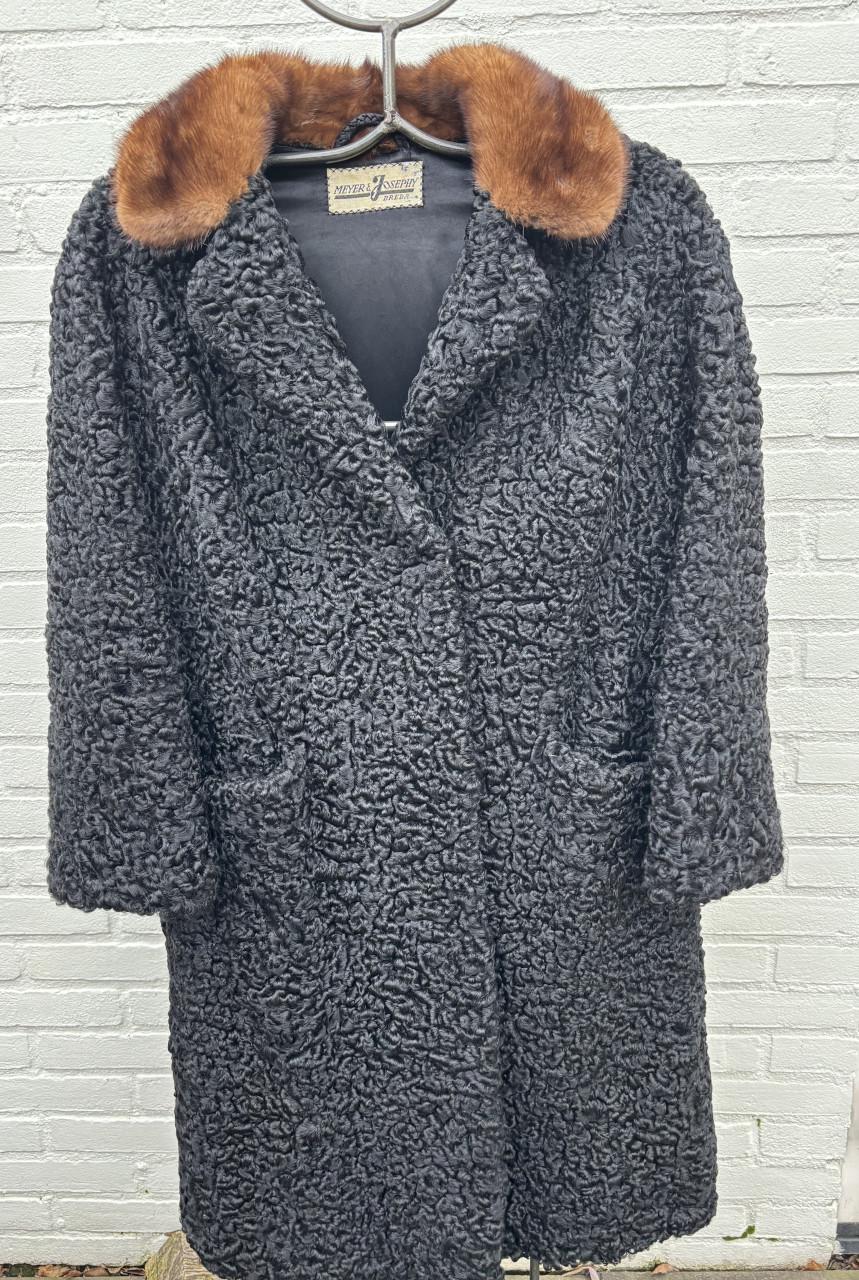 Persianer bontjas ‘60 maat 40/42