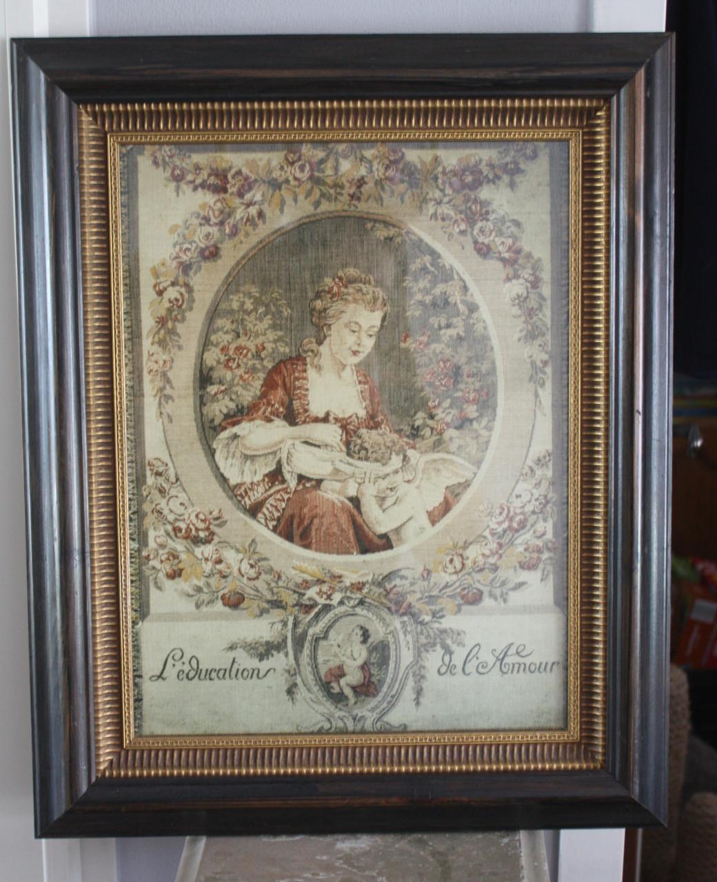 Lijst met oude prent