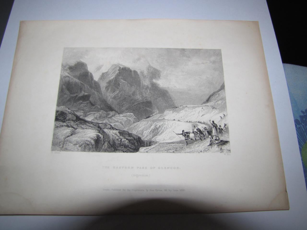 Diverse gravures door Wilam Beattie M.D. Jaartal 1835.