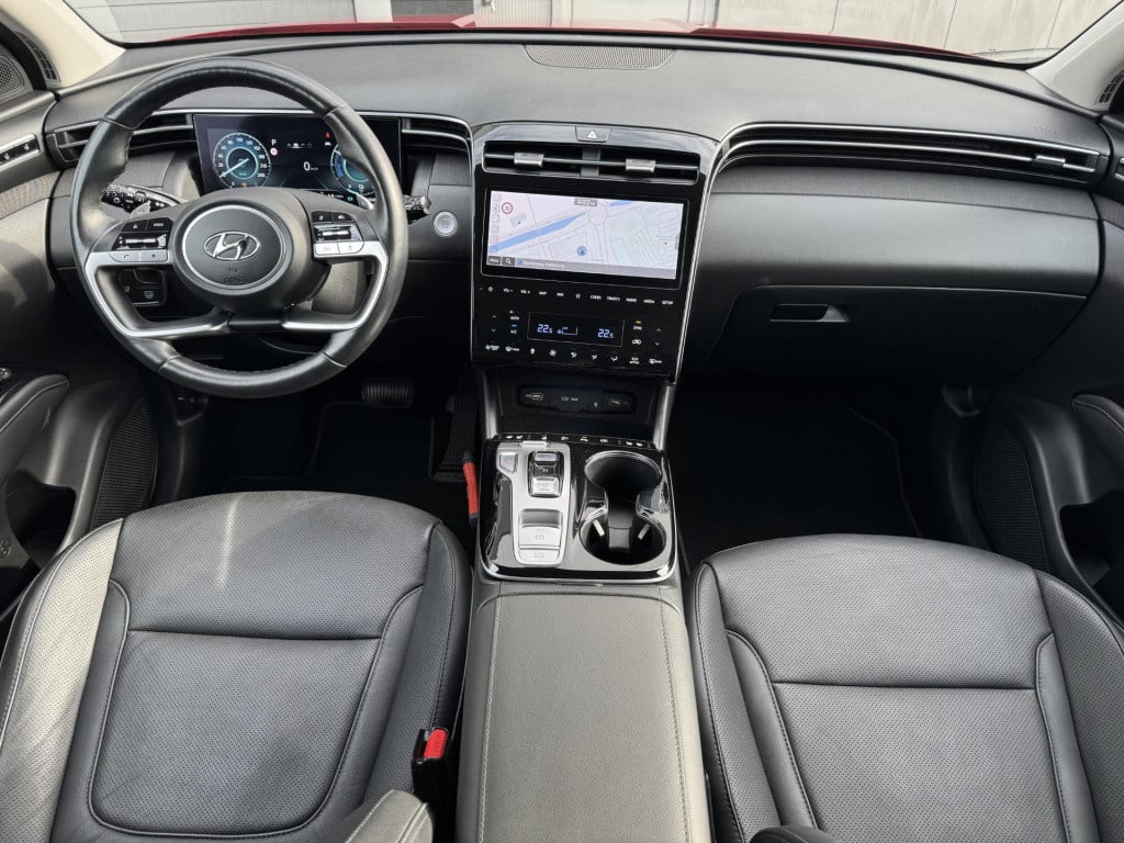 Hyundai Tucson Hybrid 1.6 t-gdi hev premium trekhaak, meest luxe uitvoering