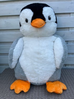 Grote pinguin knuffel