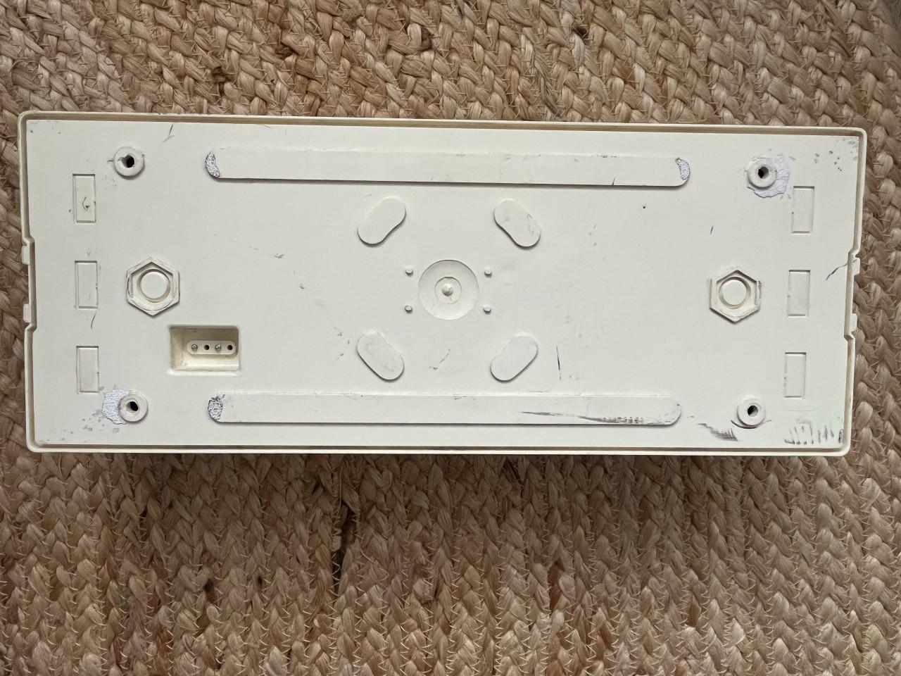 Vintage UITGANG lamp noodverlichting opbouw