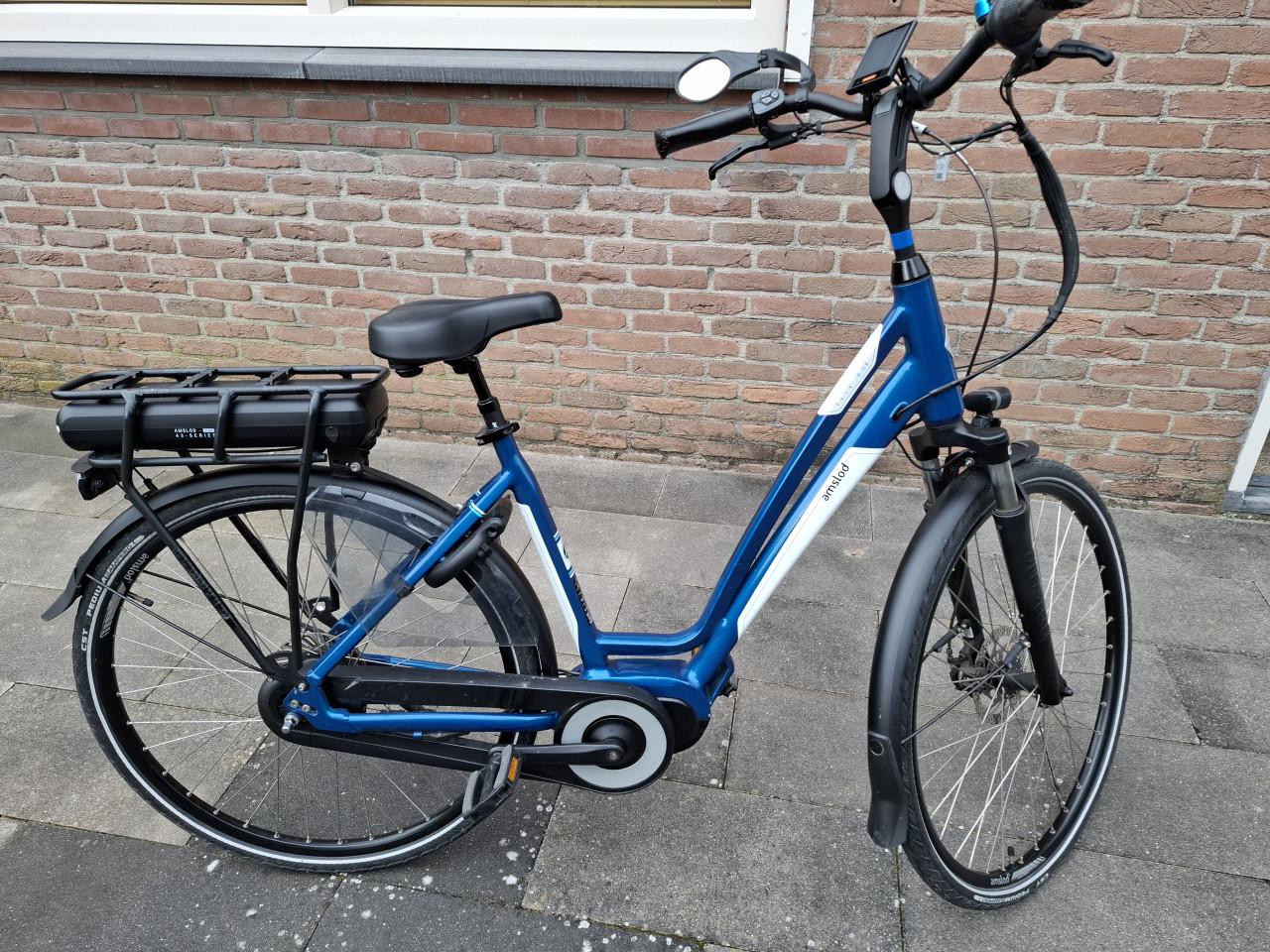 TE KOOP Amslod York MRX-600 Elektrische Fiets (blauw)