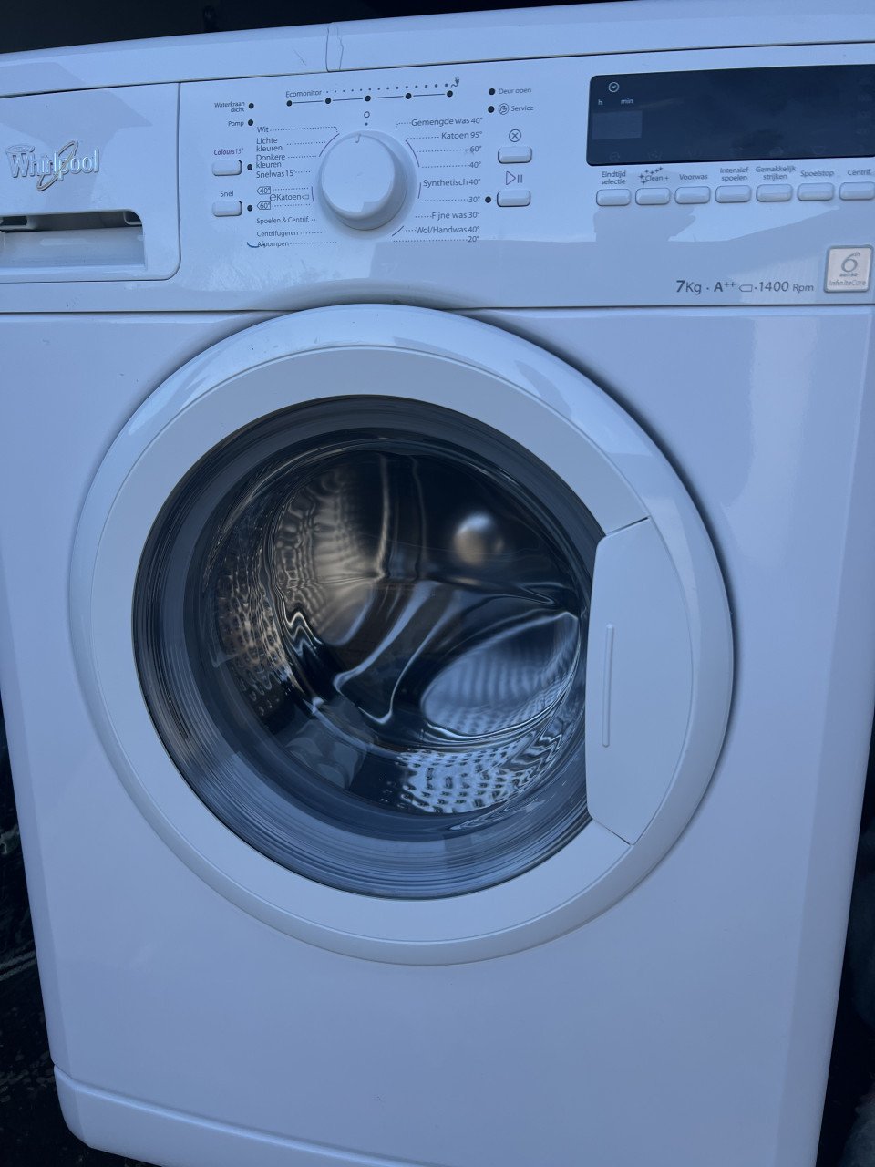 Kort gebruikt Whirlpool AWO 8567 UM wasmachine 7 kg 1400 RPM  als nieuw