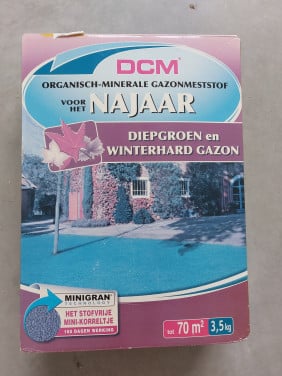 DCM najaar mest voor het gazon 3.5 kg