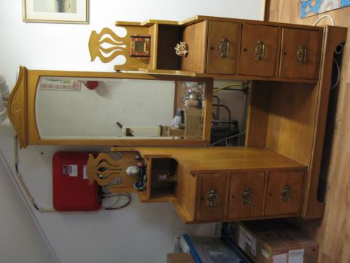Pas-spiegel-ladenkast