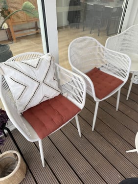 Tuinstoelen 4x