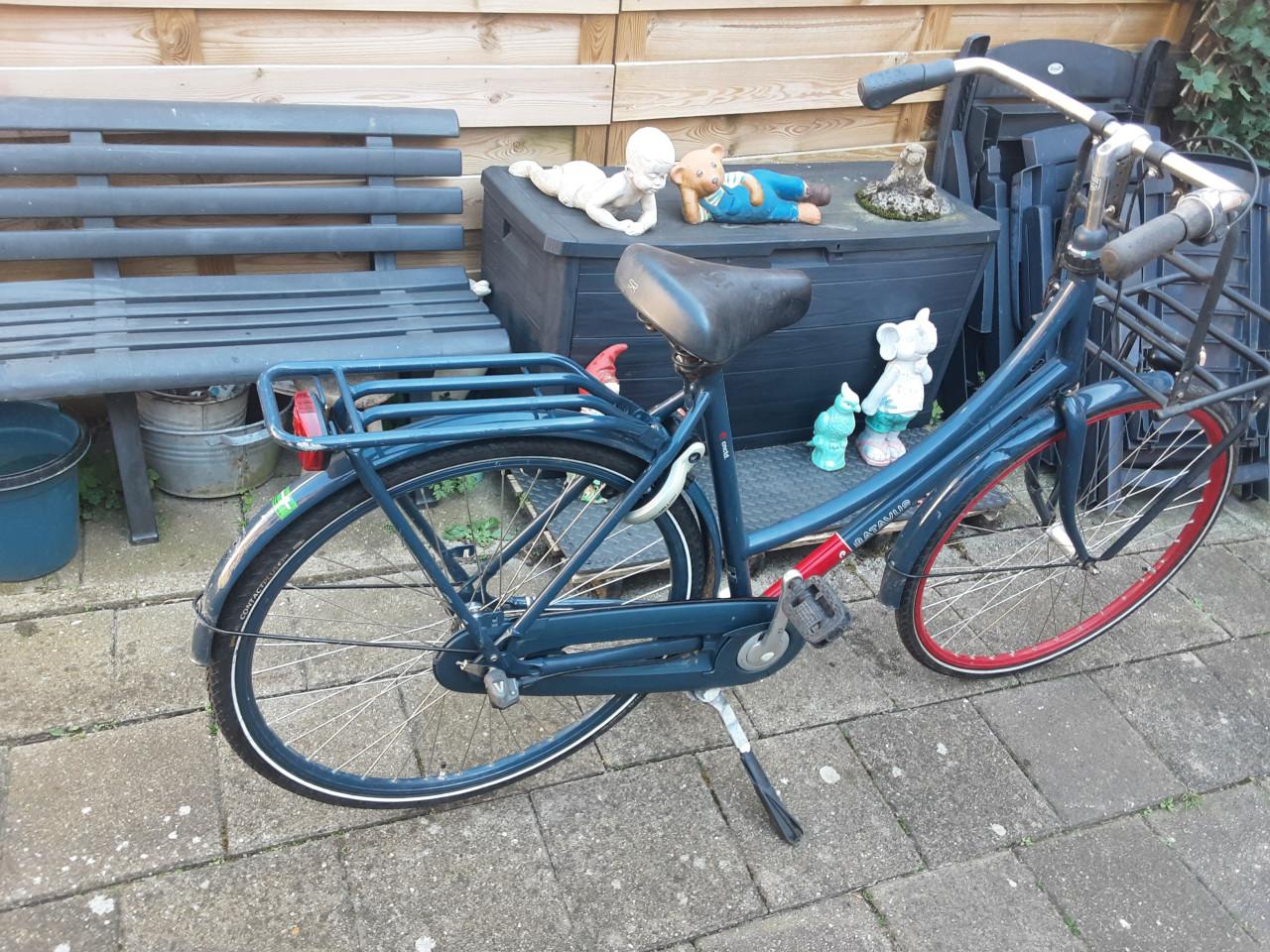 Batavus damesfiets/transportfiets, 3 speed,terugtraprem