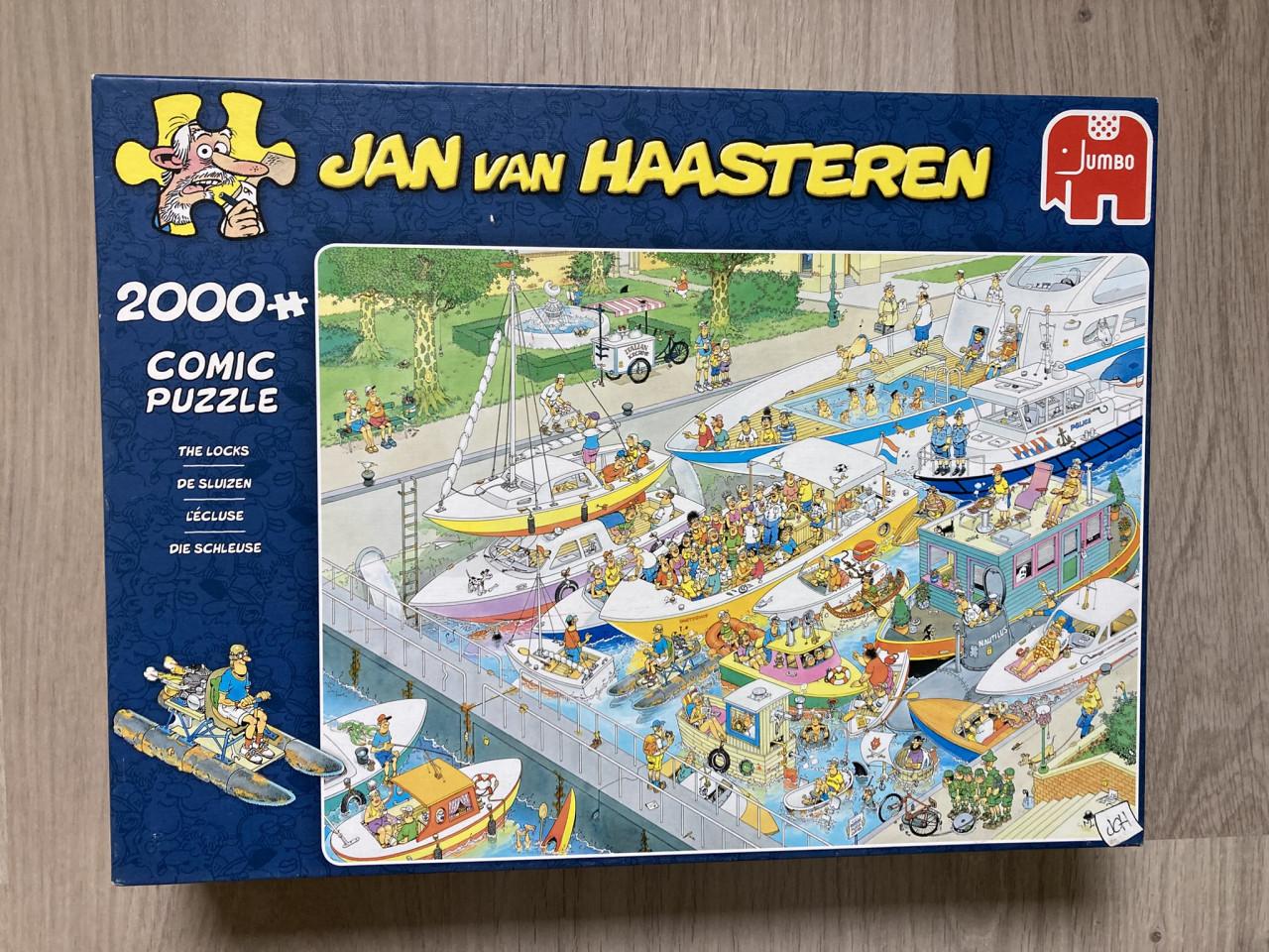 Puzzel Jan van Haasteren 2000 stukjes De Sluizen
