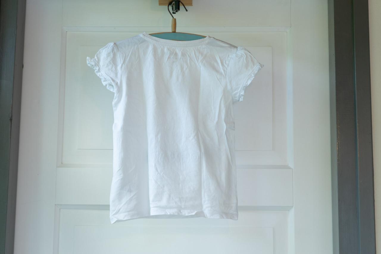 Wit shirt Harry Potter met Hedwig, maat 134