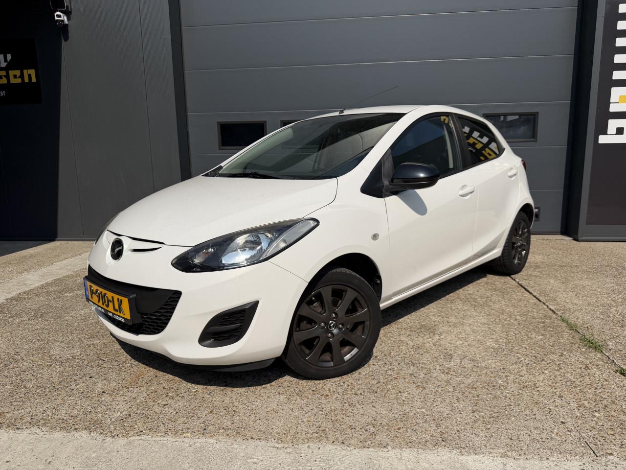 Mazda 2 1.3 TS 55KW 5DRS 2014 Wit Airco Apk Nap Navi