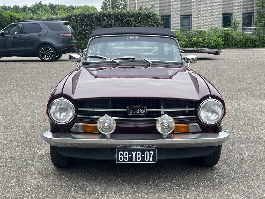 Triumph TR6 2.5 roadster overdrive