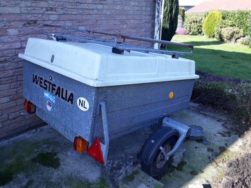 Westfalia aaanhanger met deksel 0,4t