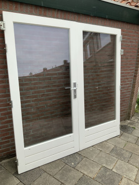 Set merbau tuindeuren