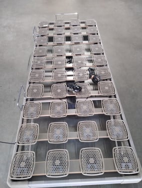 Schotel bed bodem 80x200      2x  elektrisch