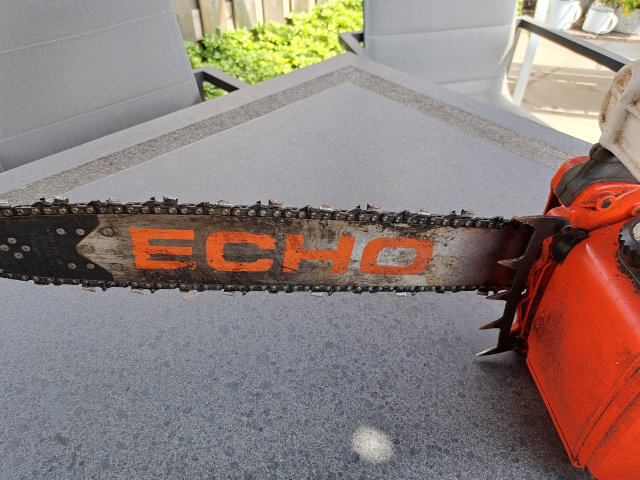 Kettingzaag van 1989 CS 400 EVL Echo.