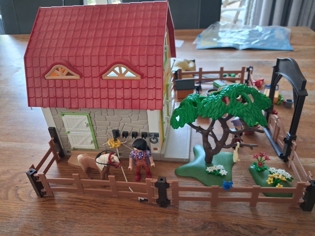 Playmobil ponyranch/manege set 5222