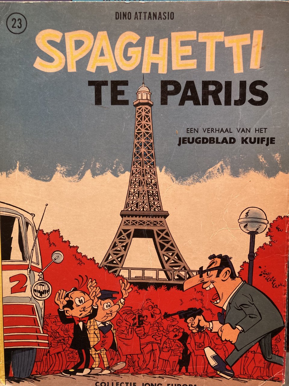 Kleine verzameling stripboeken