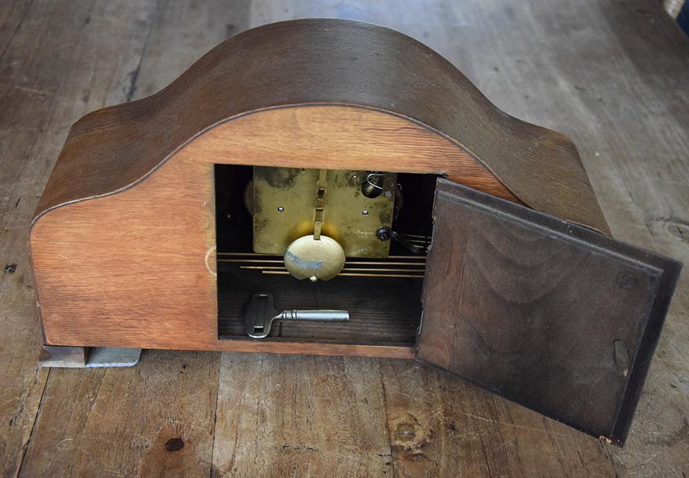 Klok Pendule Junghans Art Deco