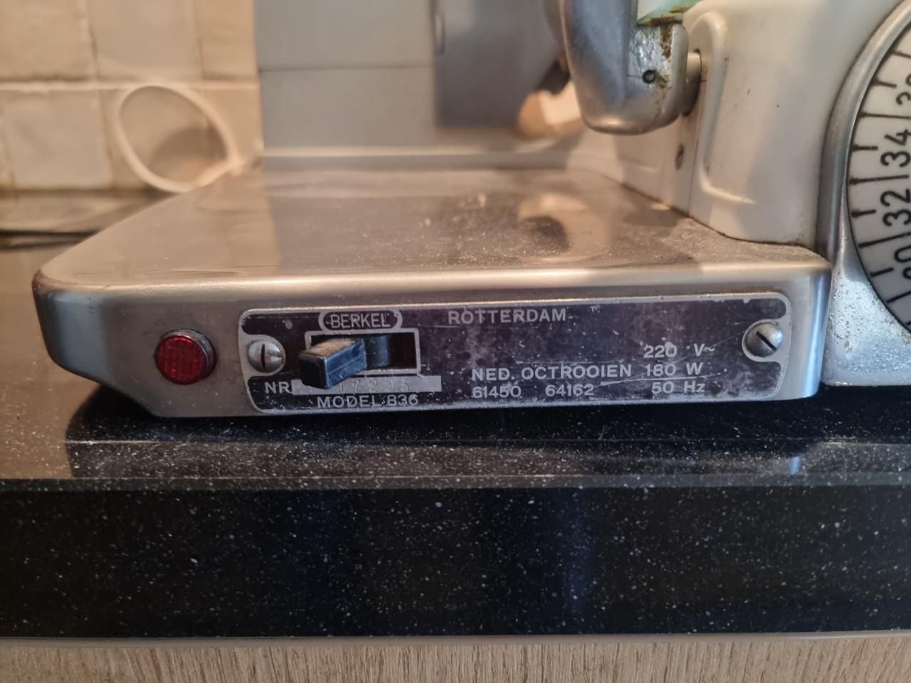 Berkel professioneel snijmachine