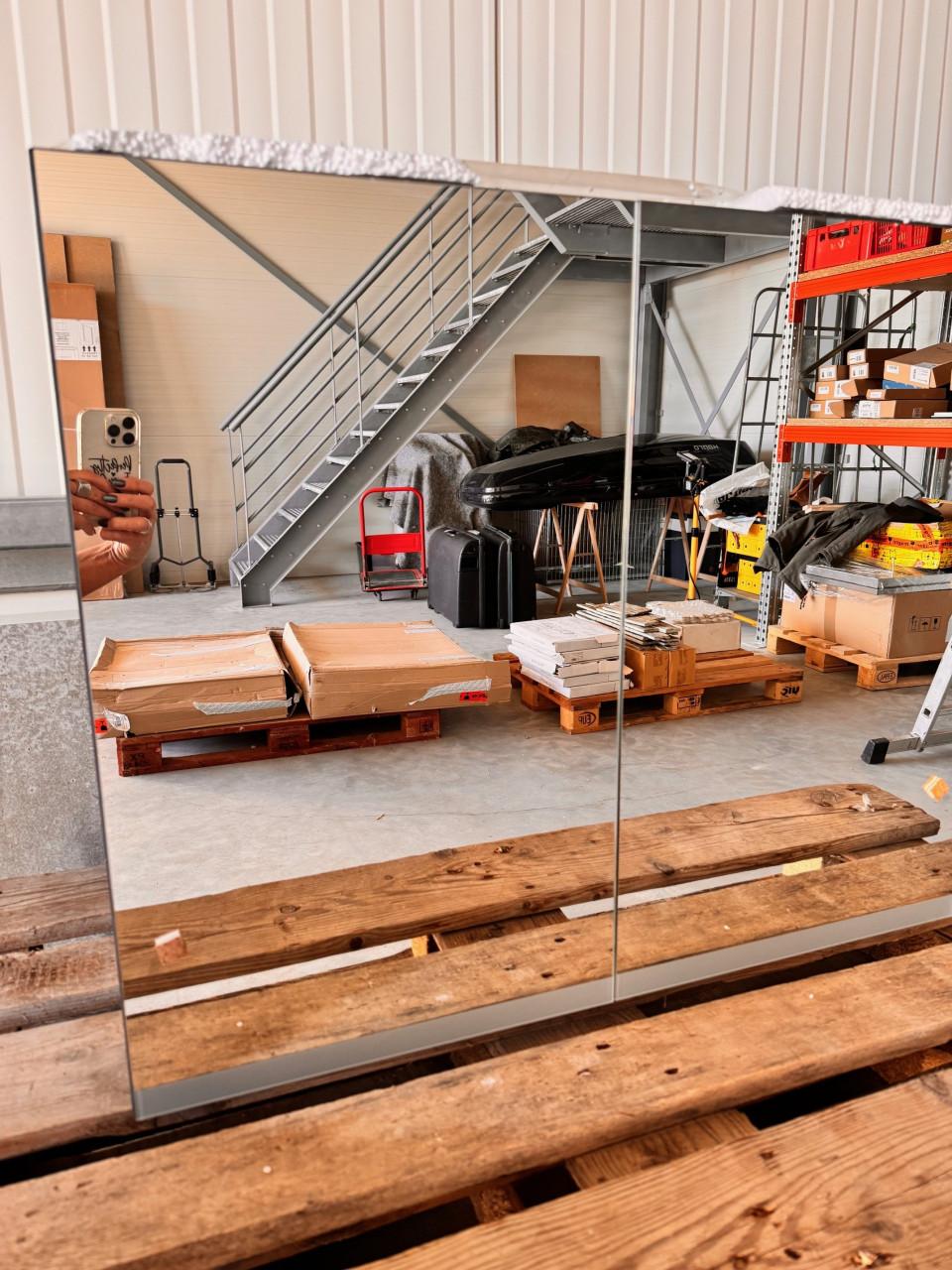 Spiegelkast Primabad SSKO 800-B antracite oak