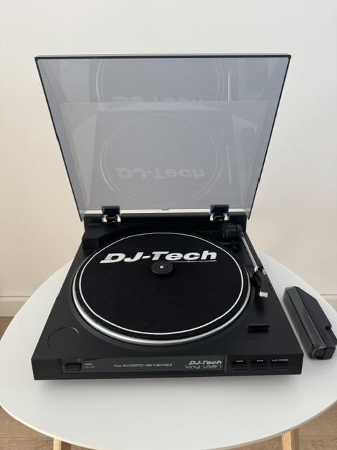 “DJ‑Tech Professional” USB Platenspeler – Vinyl naar MP3, Compleet