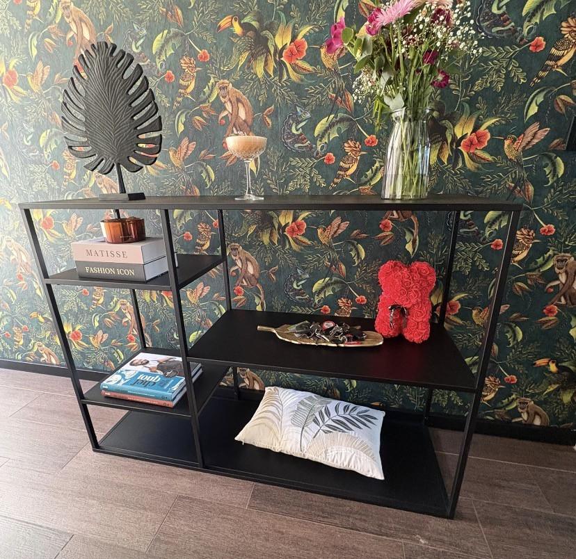 WOOOD sidetable, zwart