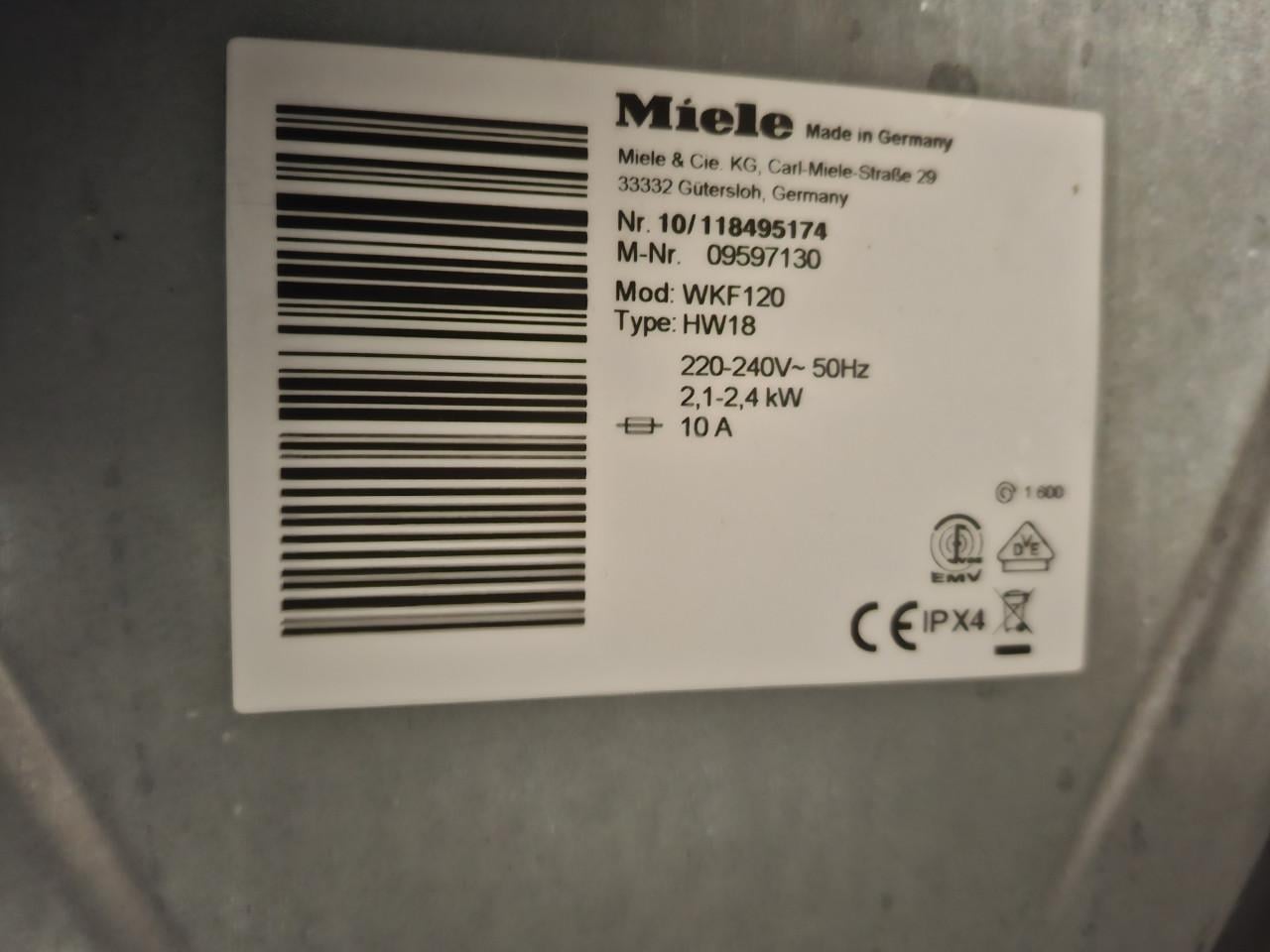 Miele wasmachine