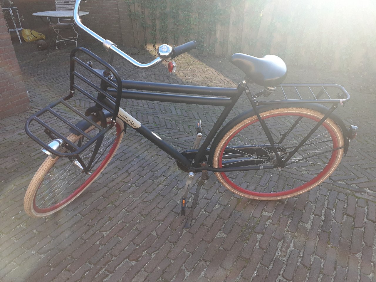 Herenfiets kleur zwart