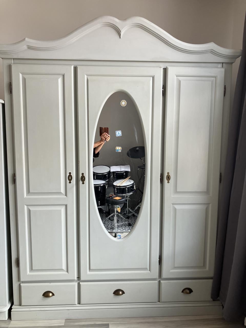 Brocante kledingkast