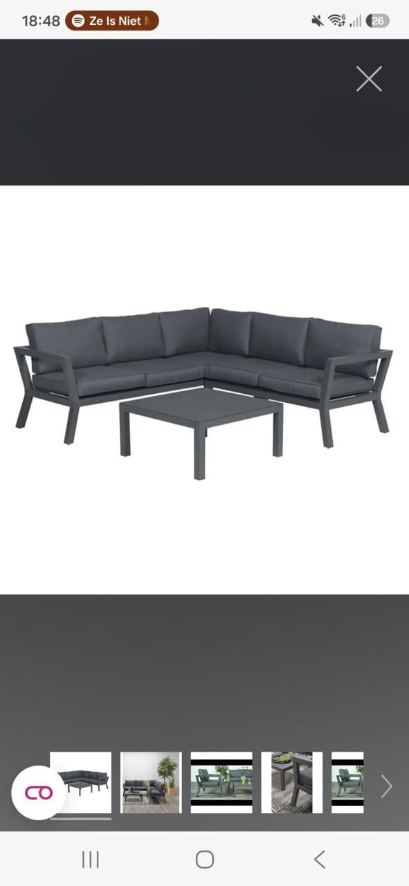 Tuinset zo ophalen 200€
