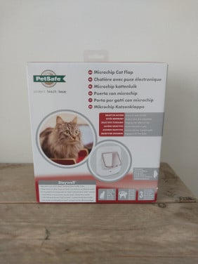 Elektrisch kattenluikje (nieuwprijs 90)