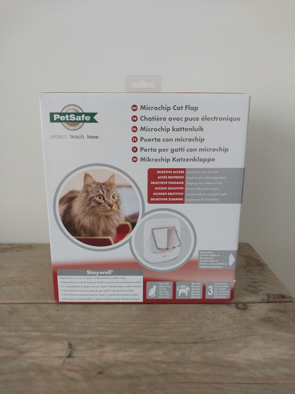 Elektrisch kattenluikje (nieuwprijs 90)