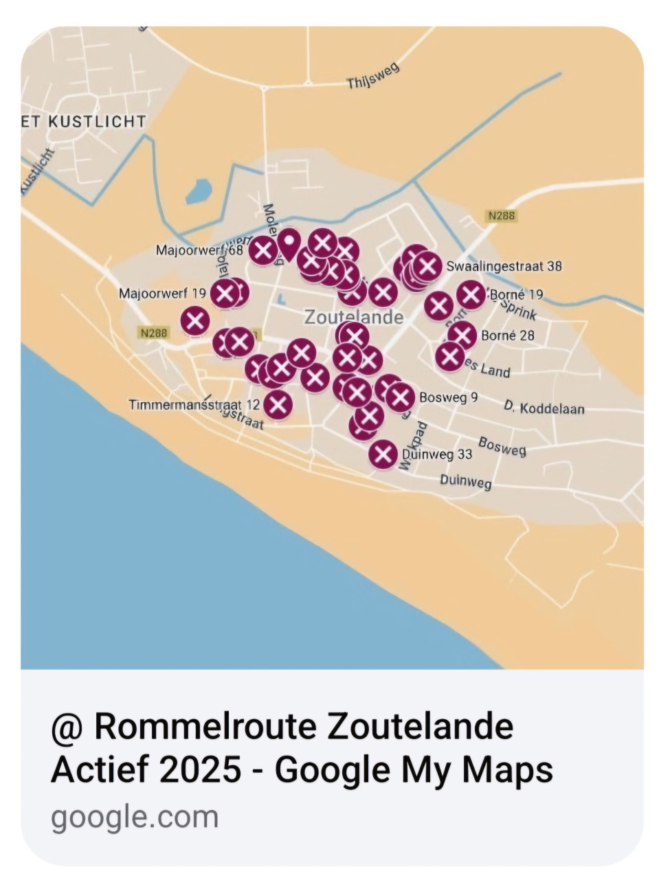 Rommelroute Zoutelande