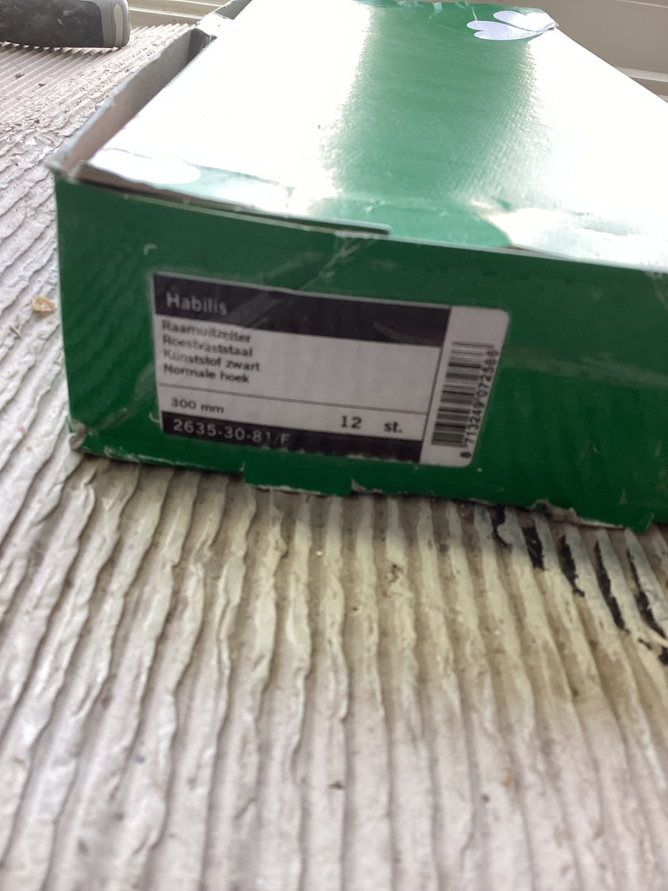 12 uitzetters+ pin nieuw €25