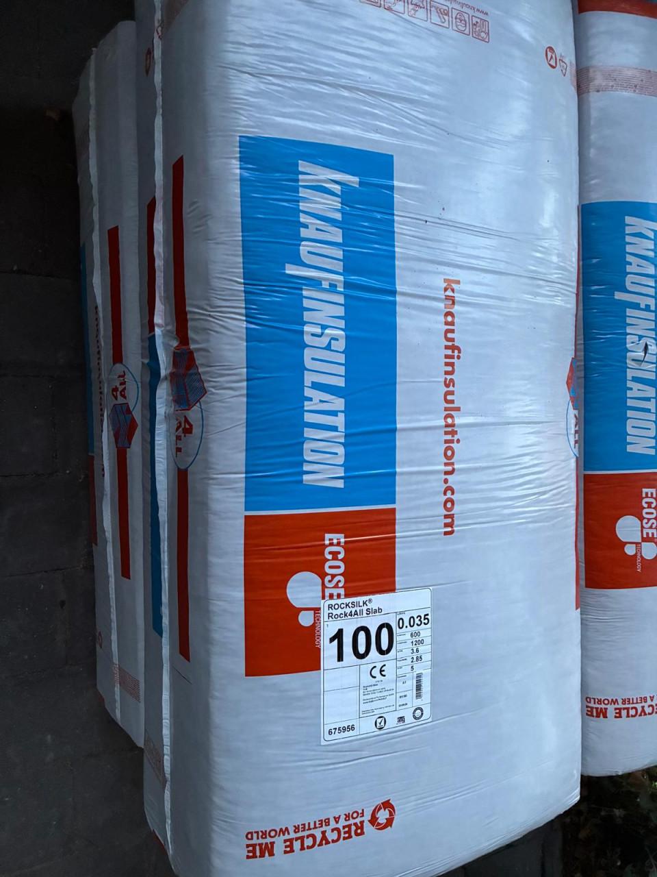 Knauf isolatie  rock4all Slab 50% korting op nieuwprijs