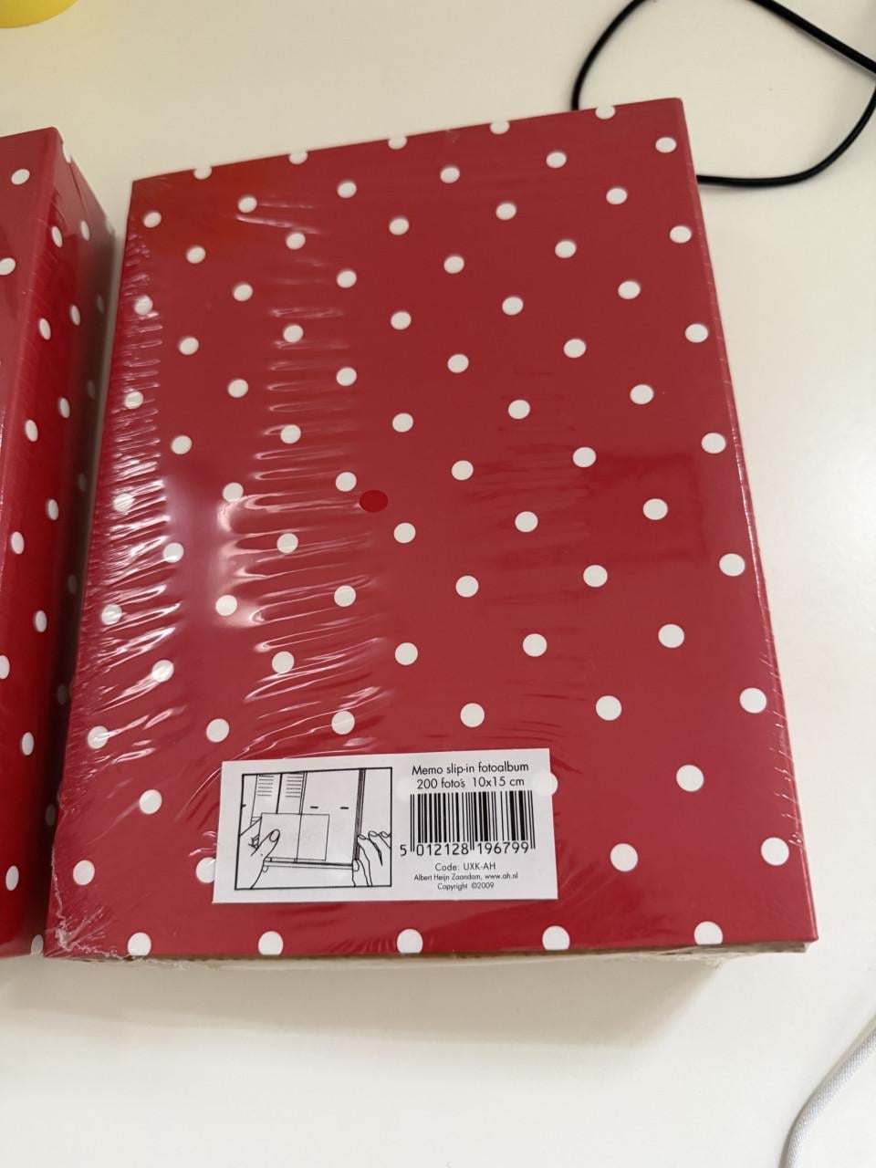 Nieuwe AH 4R fotoalbums 3x