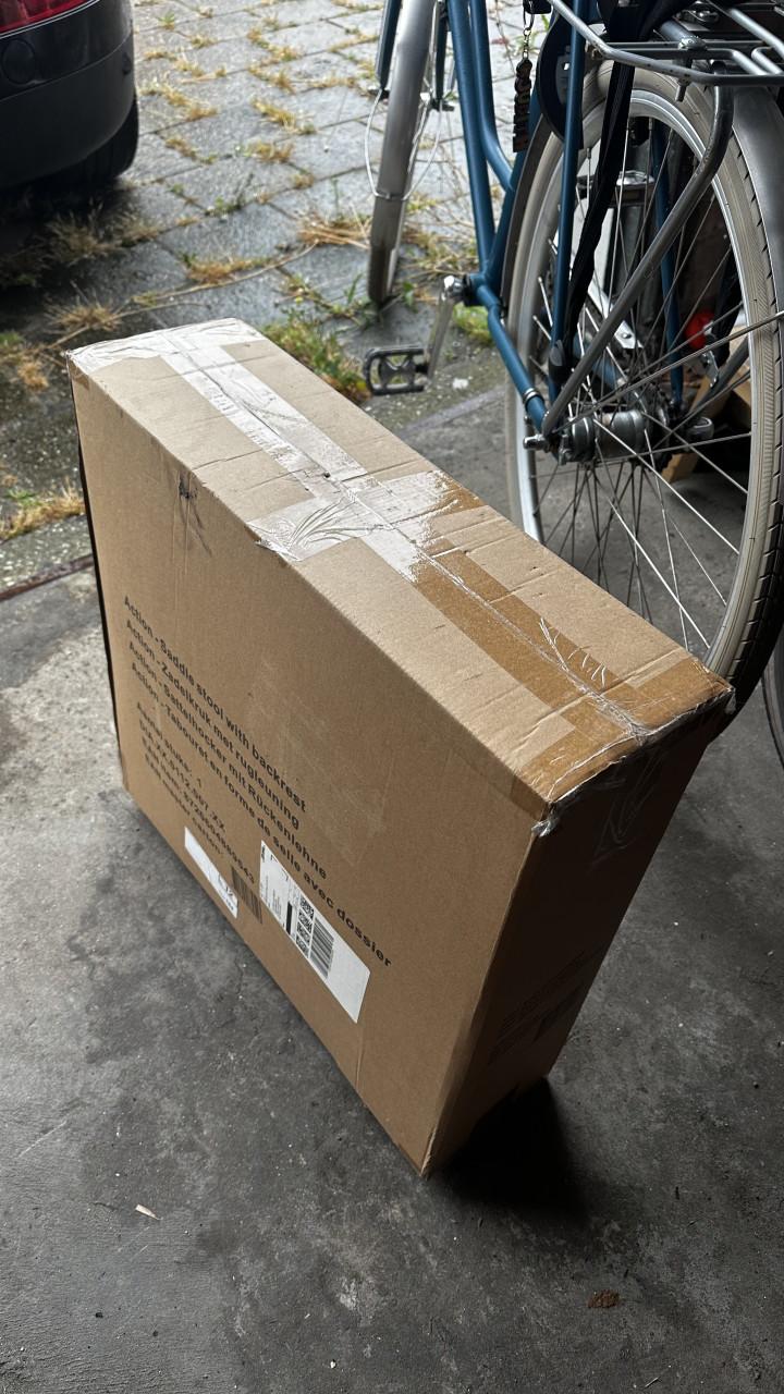 Nieuwe Zadelkruk met rugleuning