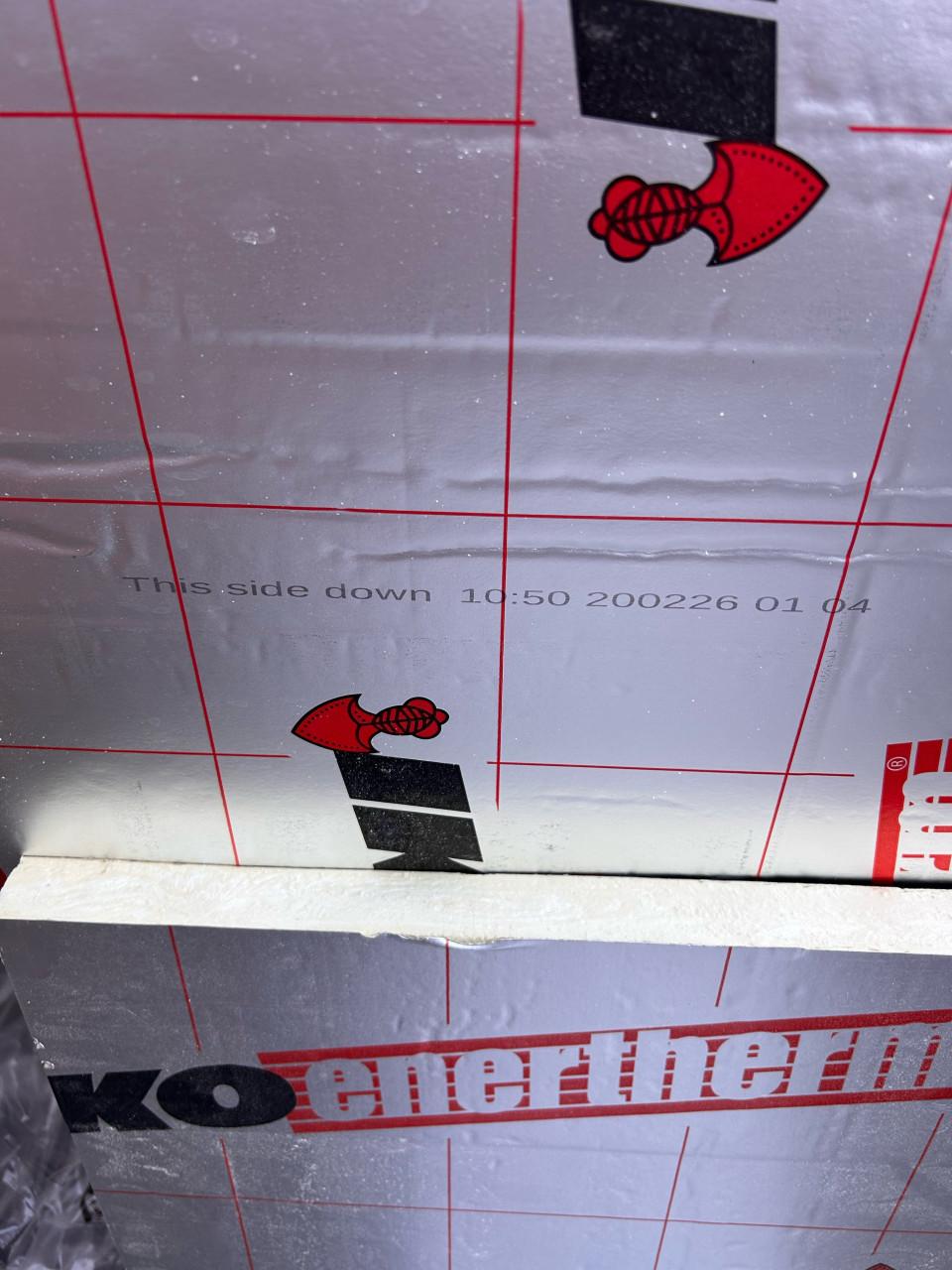 Pir isolatie platen 3cm