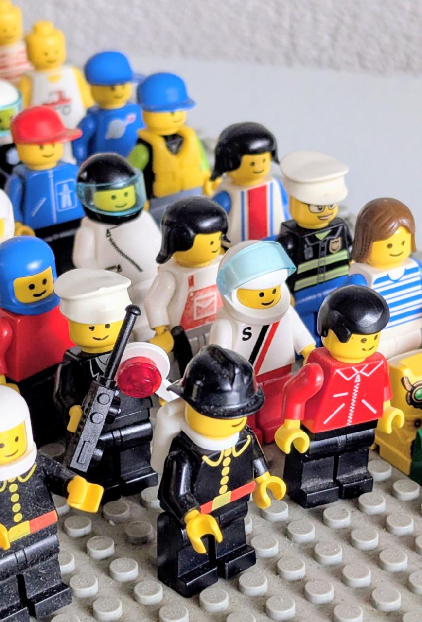 Lego minifiguren 140 stuks