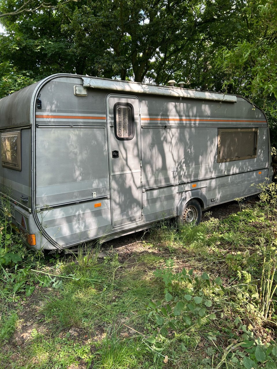 Fijne grote caravan